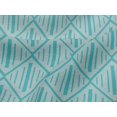 thumbnail image 4 of oneOone Viscose Jersey Fabric Check Kasuri Print Sewing Fabric BTY 60 Inch Wide, 4 of 5