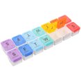 thumbnail image 1 of Travel Pill Box Pill Box Organizer Medication Pill Box Vitamin Container Pill Container, 1 of 9