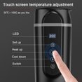 thumbnail image 1 of Car Electric Kettle 12V/24V Car Travel Electric Kettle Car Heating Mug With Anti Spill Lid Portable Coffee Travel Cup Temperature Control Kettle For Tea Milk, 1 of 8