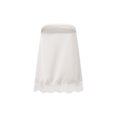 thumbnail image 2 of Argulvti Women Lace Hem Tube Tops Summer Strapless Solid Color Bandeau Tops Loose Fit Shirts, 2 of 9