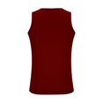 thumbnail image 4 of Timegard Hauts d'Entraînement pour Hommes Col Rond Sans Manches Tee-Shirts Confortables Décontractés Débardeur d'Entraînement Été, 4 of 6