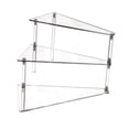 thumbnail image 2 of GROWTH TANK Acrylic Risers Display Stand Clear Display Shelf for Party Afternoon Wedding A, 2 of 9