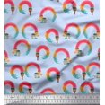 thumbnail image 1 of Tissu Popeline de Coton Pomme Tourbillonne & Tissu Imprimé Artistique Floral par la Cour 42 Pouces de Large, 1 of 3
