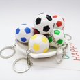 thumbnail image 1 of 2 Pcs Porte-Clés Vibrant Couleur ABS École Carnaval Récompense de Football Porte-Clés pour les Enfants Rouge, 1 of 13