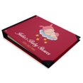 thumbnail image 1 of Darling Souvenir Red Sleeping Baby & Cloud Printed Hardbound Cover PersonalizedGuestbookFor Baby ShowerGuestSign InBookRegistry-9 x 12 Inches, 1 of 4