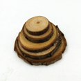 thumbnail image 4 of KLKCMS 100 Pcs Tailles Assorties Tranches de Bois d'Arbre Naturelles Cercles Ronds en Rondins Disques, 4 of 9