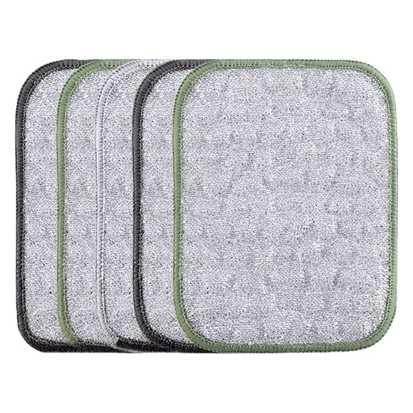 Multipurpose Wire Dishwashing Rags for and Dry Reusable Wire Cleaning Cloths Round Wire Washing Cloth Non Scratch Wire Dishcloth for Kitchen Pots Pans Kitchen Cleaning Tools Scrub Brush,Dish Brush,Sp