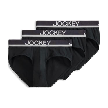 Jockey Men's True Style Brief - 3 Pack