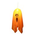 thumbnail image 1 of Small Orange Led Ghost Lantern String Light Handheld Pumpkin Lamp Battery Powered Halloween Party Decoration For Indoor Outdoor Use Polyester Fiber A, 1 of 9