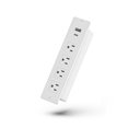thumbnail image 3 of LEEYNEER Recessed Power Strip Socket  Mountable Desk Power Outlet Desktop Power Strip with 4 AC Sockets and USB Type-C Ports  for Conference Tables  Sofas  Bedside Tables and Office Desks, 3 of 6