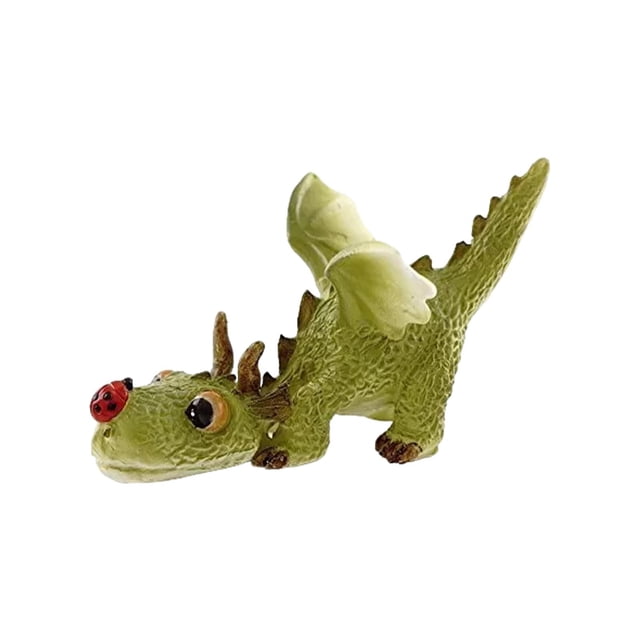 GROWTH TANK Dragon Statue Fine Craftsmanship Outside Collections Simulation Garden Decor Lying Dragon