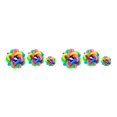 thumbnail image 3 of Maytalsory 3pcs/set Pet Dog Toy Interactive Rubber Balls For Dogs Safe And Non-Toxic Suitable For All Breeds As Shown 2Set, 3 of 6