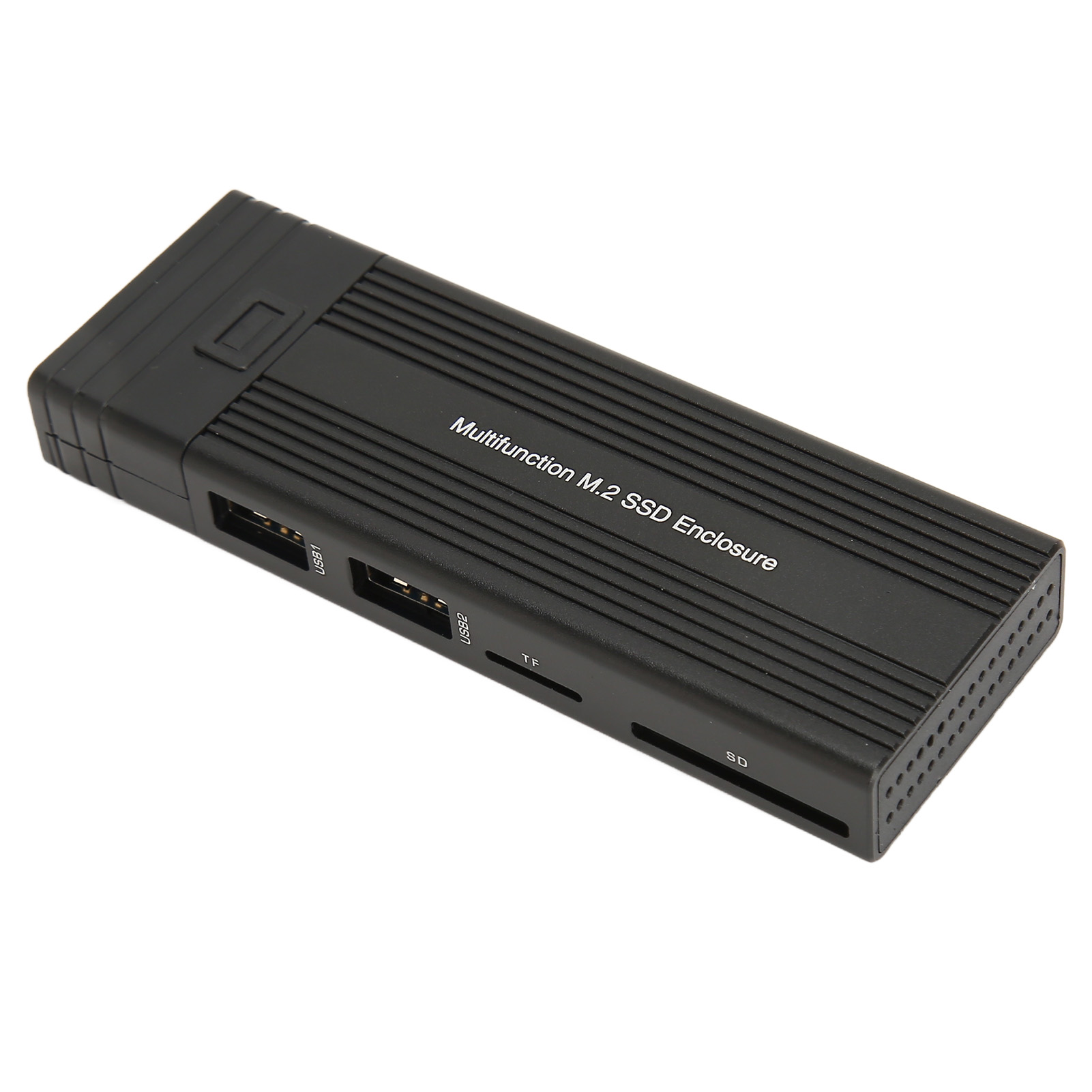M.2 NVMe  SSD Enclosure, Multifunction USB3.2 Gen2 SSD Enclosure Solid State Drive External Enclosure for NVMe  for  for Linux for OS X