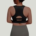 thumbnail image 4 of Timegard Sports for Women Plus Size High Impact Front Zipper Full-Coverage Racerback Breathable Bras, 4 of 4