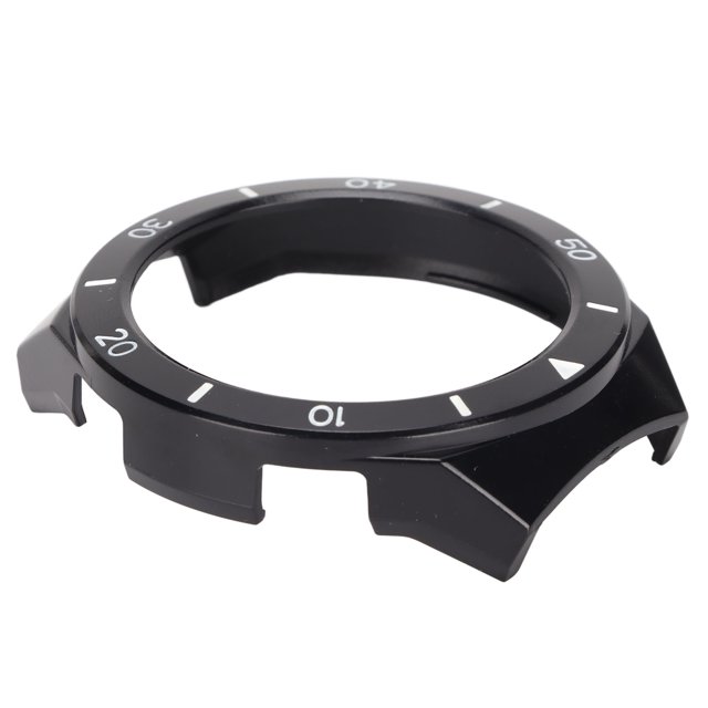 Watch Wristband Screen Protector Shell, Plastic Lightweight Wear Resistance Universal Watch Protector Shell Frame for GT2e Black+White,Black+Red,Black+Blue