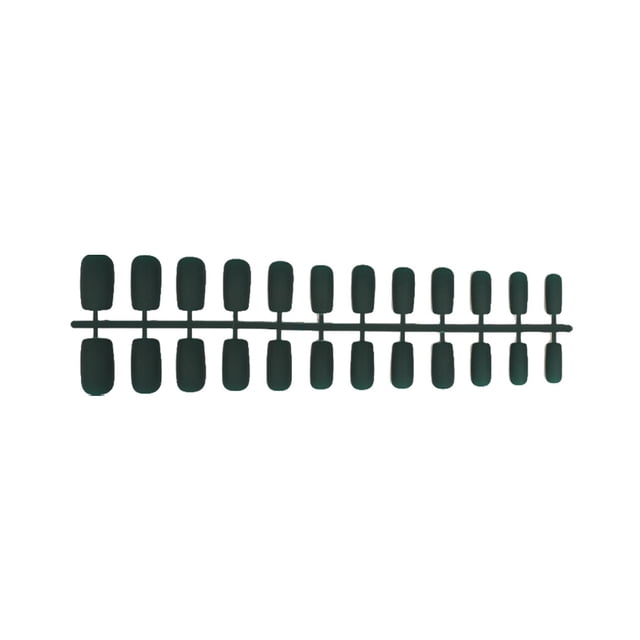 facefd 1 Set Glue on Nails Medium Length Files Stick Full Cover Wraps Art Decals Artificial Beauty Tool Manicure Kit Decorations 3