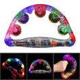 thumbnail image 2 of Jouet Musical Tambourin Clignotant à DEL Lumineux, Accessoire de Fête, 2 of 6