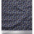 thumbnail image 1 of Soimoi Polyester Crepe Fabric Scientific Lab Equipments Education Theme Printed Craft Fabric by The Yard 52 Inch Wide, 1 of 3