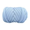 thumbnail image 2 of GUOOL Chunky Yarn 62.3ft Washable Jumbo Tubular Yarn for Macrame Throw Pillow Sky Blue, 2 of 9
