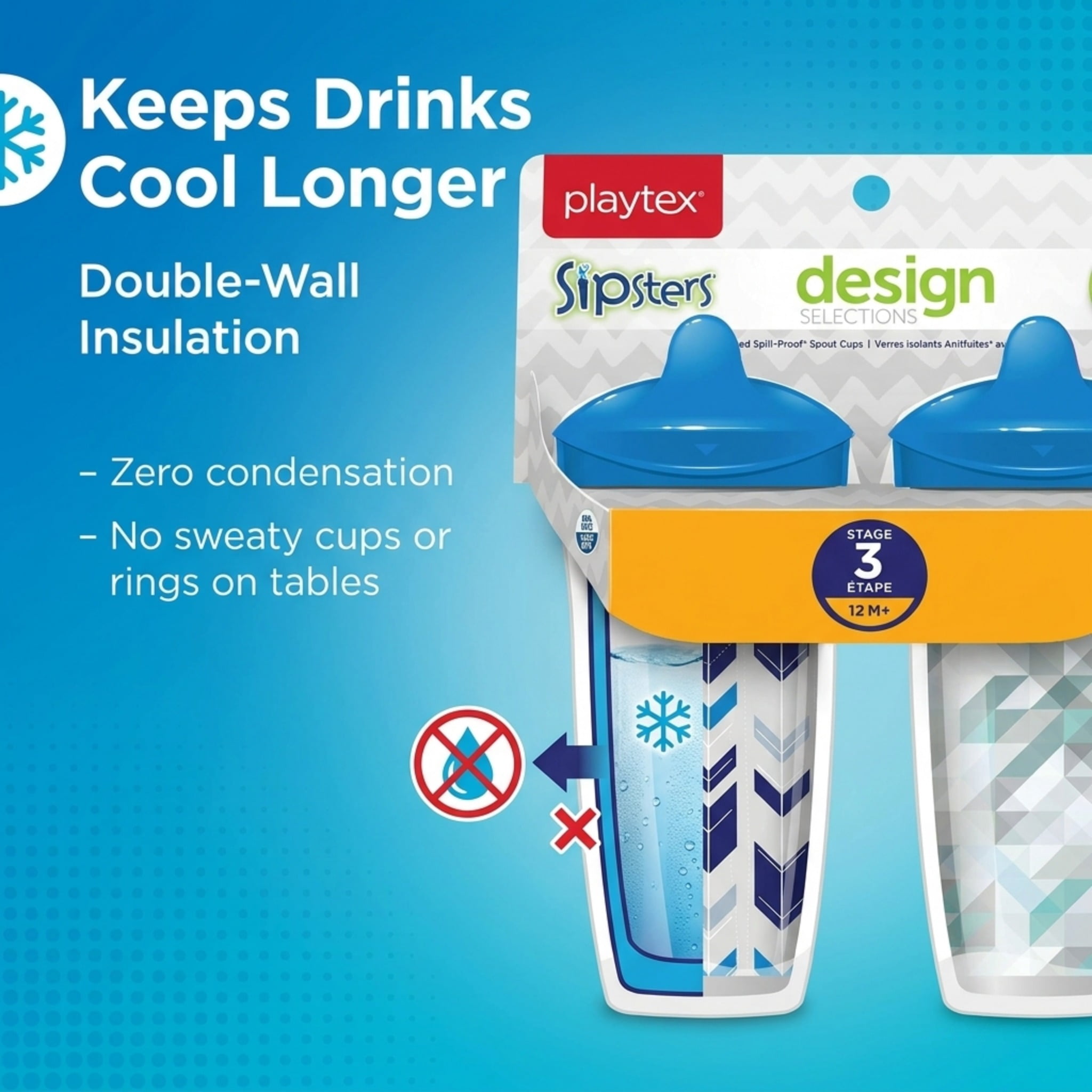Playtex Baby® Sipsters Spill-Proof Design Selections Kids Spout Cups | 2 Pack