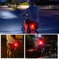 thumbnail image 3 of Generic USB Rechargeable LED Bike Tail Light, 400lm Brightness, 2 Modes, 200-500m Visibility, 8-15 Hours Runtime, Compatible with Kids' Balance Bikes and Mountain Bikes, White (Battery Not Included), 3 of 6