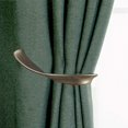 thumbnail image 1 of Jinsinto Retenue de Rideau pour Fenêtre, Retenue Décorative pour Draperies, Ensemble de 2, Alliage d'Aluminium (Gris), 1 of 5