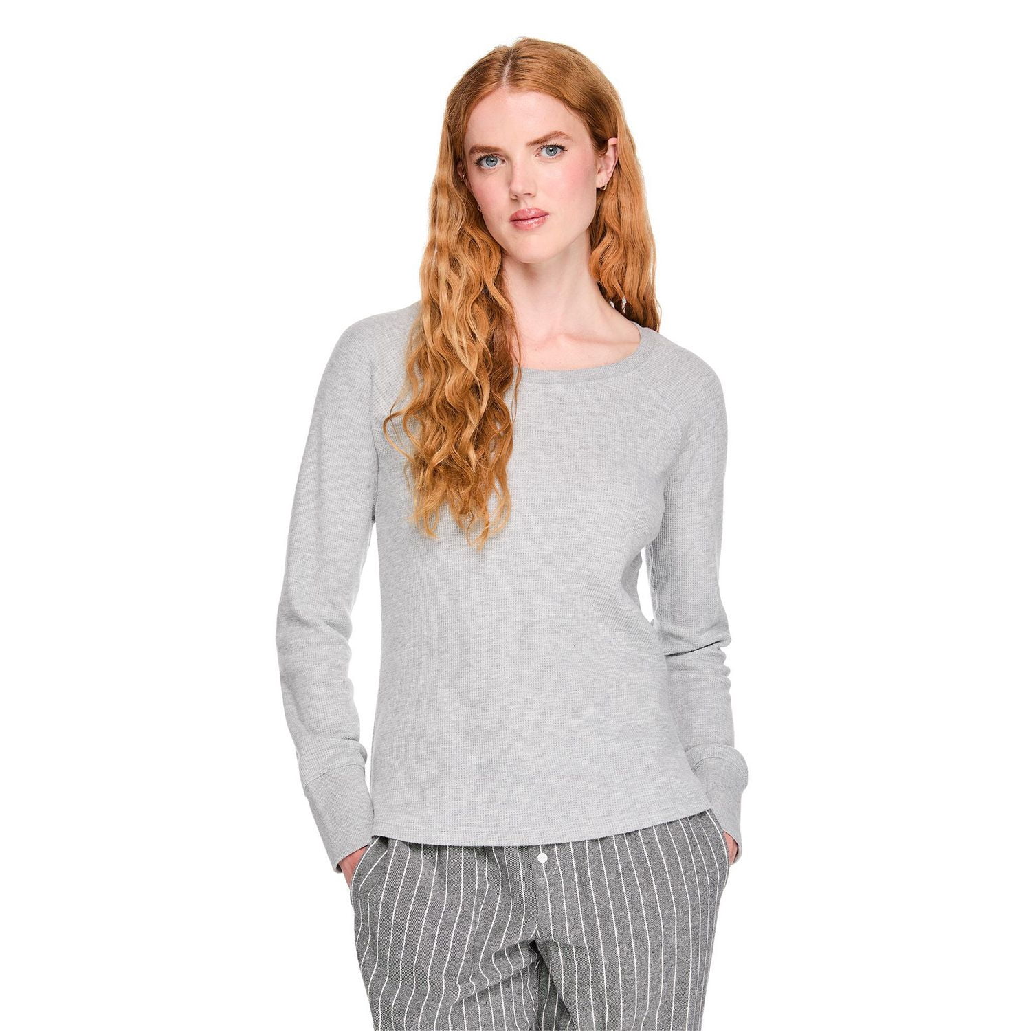 George Women's Long-Sleeve Raglan Sleep T-Shirt