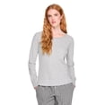 thumbnail image 1 of George Women's Long-Sleeve Raglan Sleep T-Shirt, 1 of 6