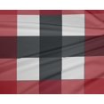 thumbnail image 4 of oneOone Polyester Lycra Gray Fabric Gingham Check Craft Projects Decor Fabric Printed By The Yard 56 Inches Wide, 4 of 4