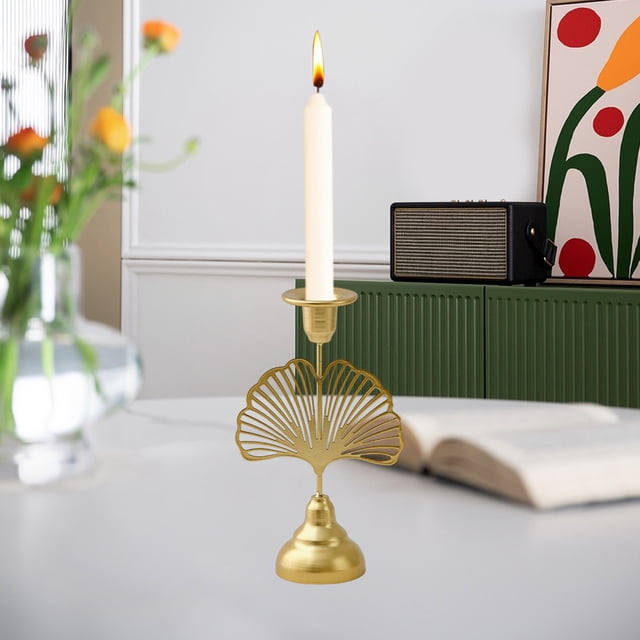 Home Metal Crafts Vintage Candlelight Dinner Props Romantic Table Decoration Candlestick Ornaments