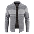 thumbnail image 1 of Qertyioot Manteau Décontracté d'Hiver pour Homme à Col Montant à Manches Longues Chaud Mode, 1 of 5