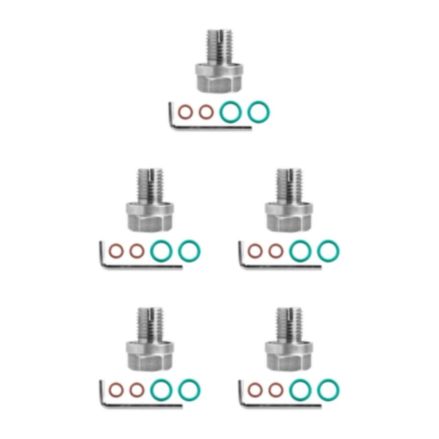 Maytalsory 1/2/3/5 Convenient Thread Repair Kit For Simplified Maintenance Matching Is M12.1X1.25 5PCS