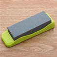 thumbnail image 4 of Fwttom Home Decor Household Sharpening Stone Kitchen Double Sided Sharpening Stone with Base Non-Slip Knife Sharpener Polishing Grinding Knife Sharpening Tool, 4 of 7