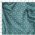 thumbnail image 4 of Soimoi Poly Georgette Fabric Dot & Floral Artistic Printed Fabric 1 Yard 52 Inch Wide, 4 of 5