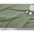 thumbnail image 2 of Soimoi Modal Satin Fabric Geometric & Mandala Kaleidoscope Decor Fabric Printed Yard 42 Inch Wide, 2 of 3