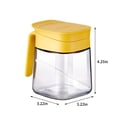 thumbnail image 3 of Kitchen Organizers and Storage On Clearance Glass Condiment Spice Jar 300ml Condiment Jar Spice Container With Spoon Clear Glass Condiment Canister For Sugar Pepper For Kitchen Counter, 3 of 7