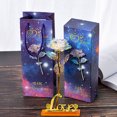 thumbnail image 1 of TIMIFIS Colorful Galaxy Artificial Rose Flower Gift Valentine'S Christmas, 1 of 9
