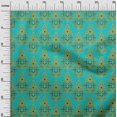 thumbnail image 2 of oneOone Silk Tabby Fabric Floral & Paisley Block Print Sewing Fabric BTY 42 Inch Wide, 2 of 4