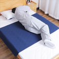 thumbnail image 3 of 2X Waterproof Washable Incontinence Bed Pad Reusable Changing Pad Sheet Urine Mat Nappy Diaper Mattress Protectors Cover,2 x Incontinence Bed Pad,Navy Blue, 3 of 8