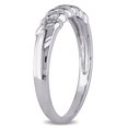 thumbnail image 3 of Miabella Sterling Silver Braided Design Band, 3 of 4