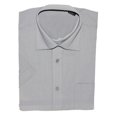 thumbnail image 1 of Gravity Threads Mens Dress Shirt Short Sleeve , L Lt Grey, 1 of 1