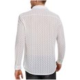 thumbnail image 3 of Styesk Mens Shirts Man Short Sleeve Solid Color Lapel Button Fashion Fallow T-Shirt, 3 of 6