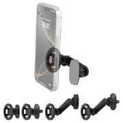 Scosche SMS2ODVR-SP MagicMount MS 5-in-1 MagSafe Car Phone Mount Back of Screen/Dash/Vent Black