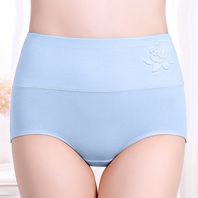 Culottes Post-Partum Taille Haute pour Femmes, Couvrance Complète, Culottes Douces et Confortables, Culottes à Contrôle Ferme pour Femmes, sous-Vêtements après l'Accouchement pour Femmes, sous-Vêtements pour Adolescentes, Robe, Culottes Télécommandées pour Femmes, Plaisir