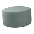 thumbnail image 3 of Housse Ronde pour Pouf Protège-Pouf Housses Rangement Tabouret Housses de Pouf Vert, 3 of 8