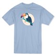 thumbnail image 1 of T-shirt Bleu Pâle pour Homme avec Cercle de Toucan Cool, 1 of 1