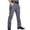 Grey, variant on TopLLC Men's Multiple Pockets Cargo Pants Waterproof Solid Outdoor Tactical Light Weight Solid Stretch Fitness Track Jogging Hiking Sweatpants Work Pants