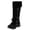 Black, variant on Women's Snow Boots High S Snow for Women Snow Zipper Retro Warm Booties Womens Wide Snow Women Snow Boot Round Toe Heels Shoes Rain Snow for Women with Zipper Women Snow Boots3w Hairball
