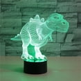 thumbnail image 4 of Yhmxh Home Essentials Home Appliances 3D Dinosaur Children Night Lamp Led Colors Changing Lighting Decoration Creative Gift Lamp Bedside Lamp Table Lamp Operated Light, 4 of 9