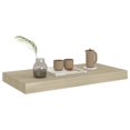 thumbnail image 5 of vidaXL Floating Wall Shelves 2 pcs Oak 50x23x3.8 cm MDF, 5 of 5